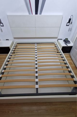 Canapé abatible 150cm + Colchón + cabecero