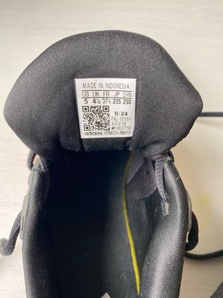 Zapatillas Adidas Ultrarun 5 Negro/Amarillo