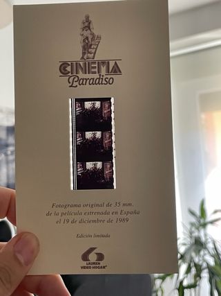 DVD Cinema Paradiso Edición Coleccionista