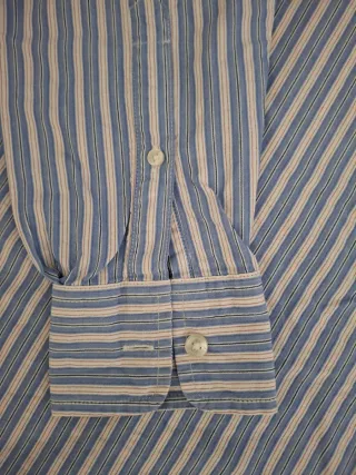 Camisa Timberland Rayas Azul Talla M