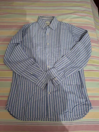 Camisa Timberland Rayas Azul Talla M