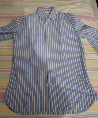 Camisa Timberland Rayas Azul Talla M