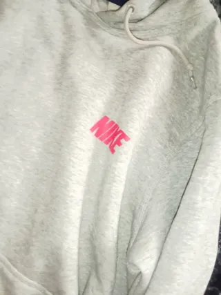 Sudadera Nike Gris Vintage