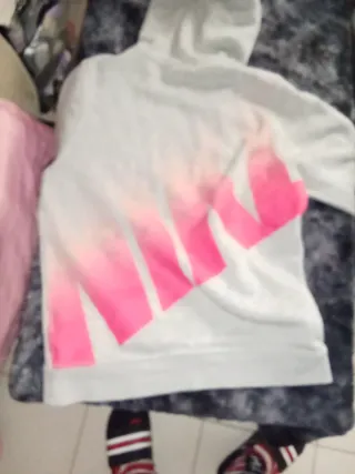 Sudadera Nike Gris Vintage