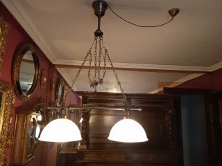 Lámpara de comedor colgante 2 luces