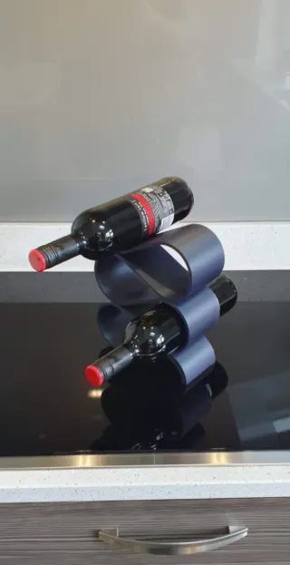 Soporte Botellas Vino Diseño Moderno
