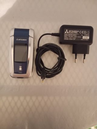 Teléfono Móvil Mitsubishi M430i Azul/Plata