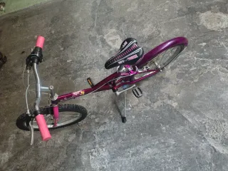 Bicicleta Infantil Morada BTWIN