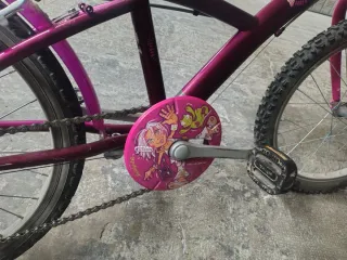 Bicicleta Infantil Morada BTWIN