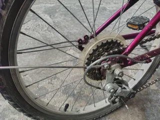 Bicicleta Infantil Morada BTWIN