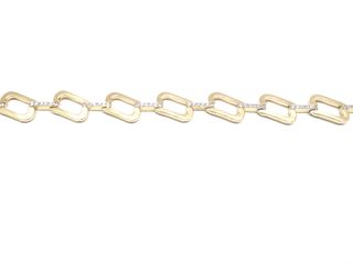 E48234-14 Pulsera Oro 18K Con Circonita