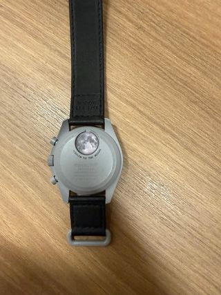 Reloj Omega x Swatch Negro/Gris