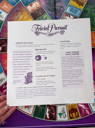 Trivial Pursuit Genus Edición II Juego Mesa