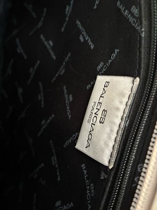 Borsa Balenciaga Beige e Nero