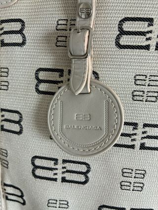 Borsa Balenciaga Beige e Nero