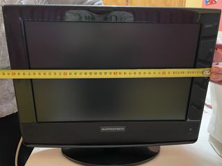 Televisor Supratech con DVD Negro