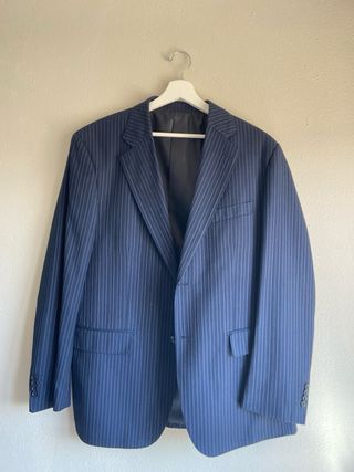 Traje Raya Diplomática Azul Completo