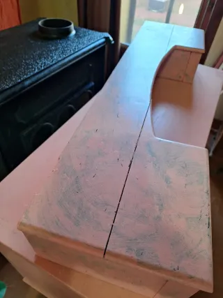 Aparador Cómoda Madera Rosa