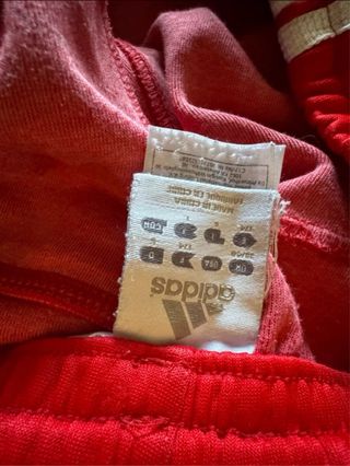 Fato de Treino Adidas original Vermelho Completo