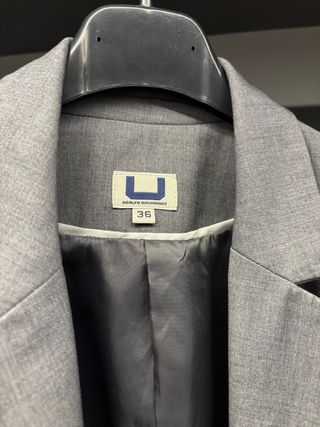 Blazer Adolfo Domínguez Gris