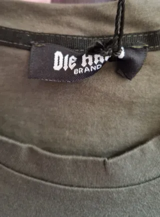 T-shirt donna DIE HARD verde oliva