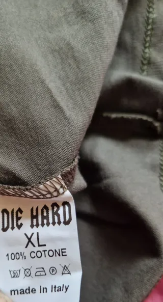 T-shirt donna DIE HARD verde oliva