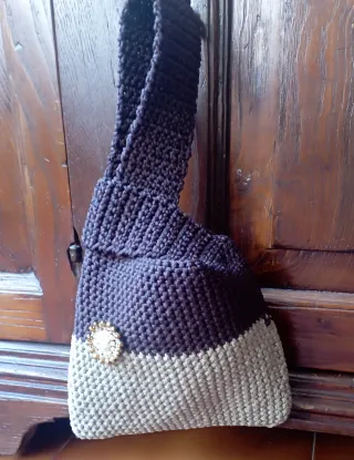 Knot bag giapponese all'uncinetto