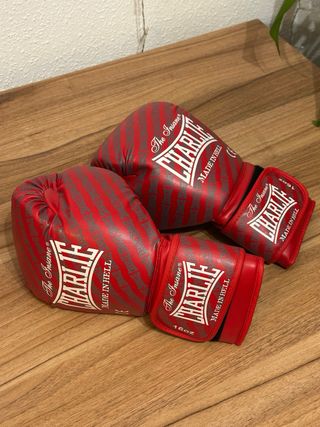Guantes de boxeo Charlie 16oz rojos