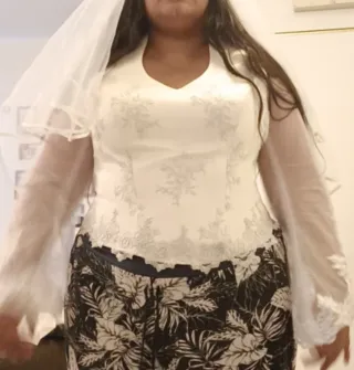 Vestido de Novia Blanco Encaje