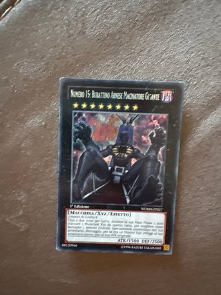 Carte Yu-Gi-Oh! Numero XYZ