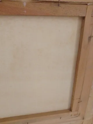 Cuadro Óleo Lienzo Firma Navarro Marina