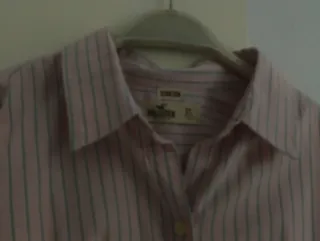 Camisa Hollister Rayas Rosas Talla XS