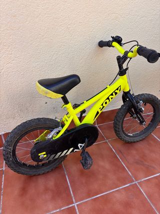 Bicicleta BH Pony 14'' amarilla