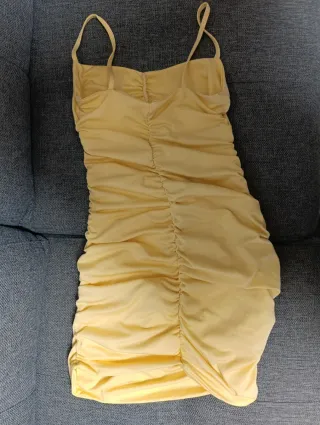 Pack de 3 vestidos pastel fruncidos con aberturas