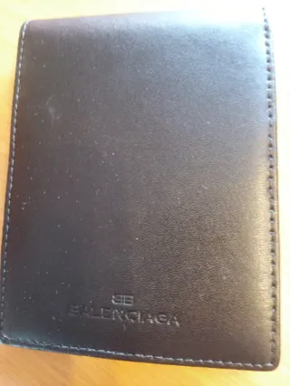 Portacartellini + blocco note e penna di Balenciaga