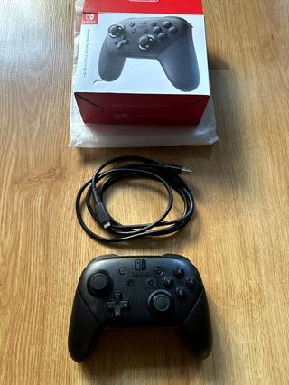 Mando Pro Nintendo Switch Negro