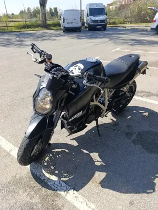 KTM 990 con pequeña fuga aceite