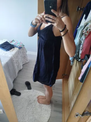 Vestido de verano negro