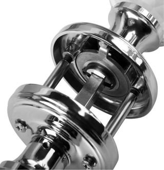 Set 2 Maniglie Pomello in vetro