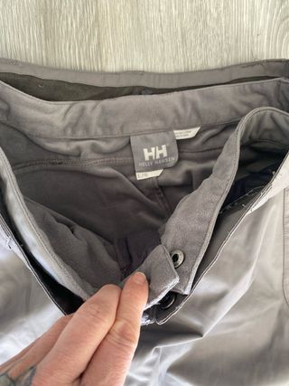 Pantalón Helly Hansen Gris Talla L.