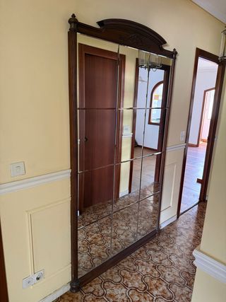 Espejo madera marco tallado