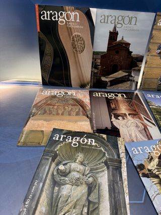 Lote 8 revistas de aragon turistico