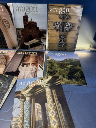 Lote 8 revistas de aragon turistico