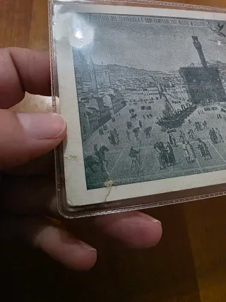 Cartolina Savonarola 1901