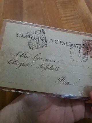 Cartolina Savonarola 1901