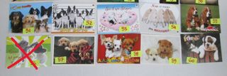 Cartoline Vintage Cani Cagnolini Collezione