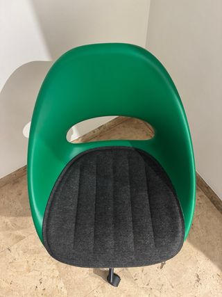 Silla Escritorio Giratoria IKEA + Almohadilla