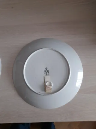 2 Antiche tazze decorative in ceramica