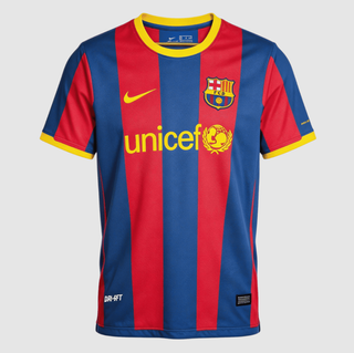 Camiseta Retro Fútbol Barcelona Local 2010/11 Nike