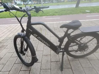 Bici Zoomo Sport Eléctrica Negra